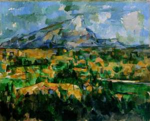 Cezanne, La_Montagne Ste Victoire (1904)