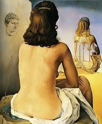  Picture / Pintura de Salvador Dali: Mulher poesia