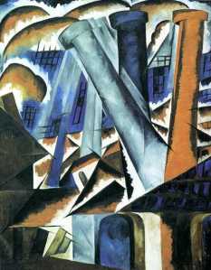 Natalia Sergeevna Goncharova, Factory (1912)