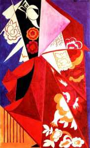 Natalia Sergeevna Goncharova, Decorative Composition  (Second half of 1910s)