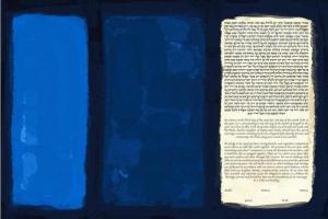 Mark Rothko, Blue No 18 ketubah