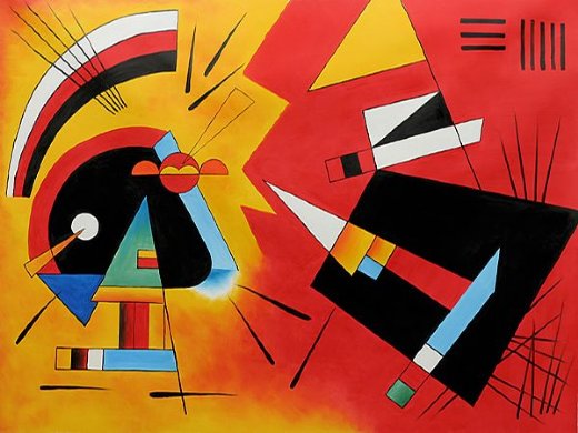 Wassily Kandinsky, Black and violet