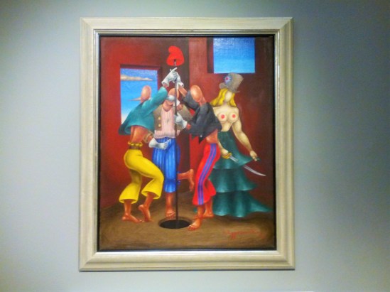 Νίκος Εγγονόπουλος, Οι αδιάφθοροι (από τη Συλλογή του Τελλόγλειου Ιδρύματος Τεχνών)