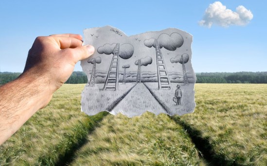 Ben Heine, Wheel ruts
