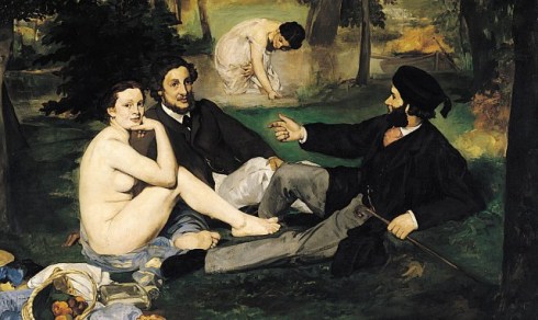 Εδουάρδος Μανέ, Γεύμα στη χλόη, 1863
