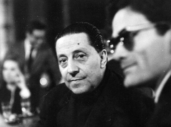 Ο Sandro Penna με τον Pier Paolo Pasolini