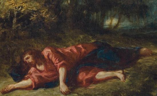 Ευγένιος Ντελακρουά, Η αγωνία στην κήπο